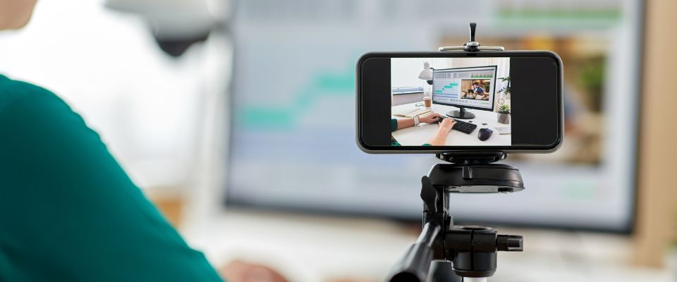 Online training video’s opnemen met camera